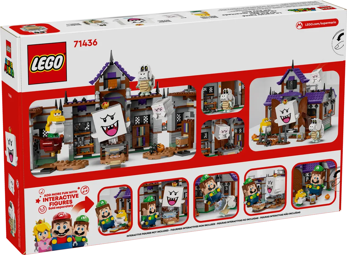 71436 LEGO Super Mario - Villa stregata di Re Boo