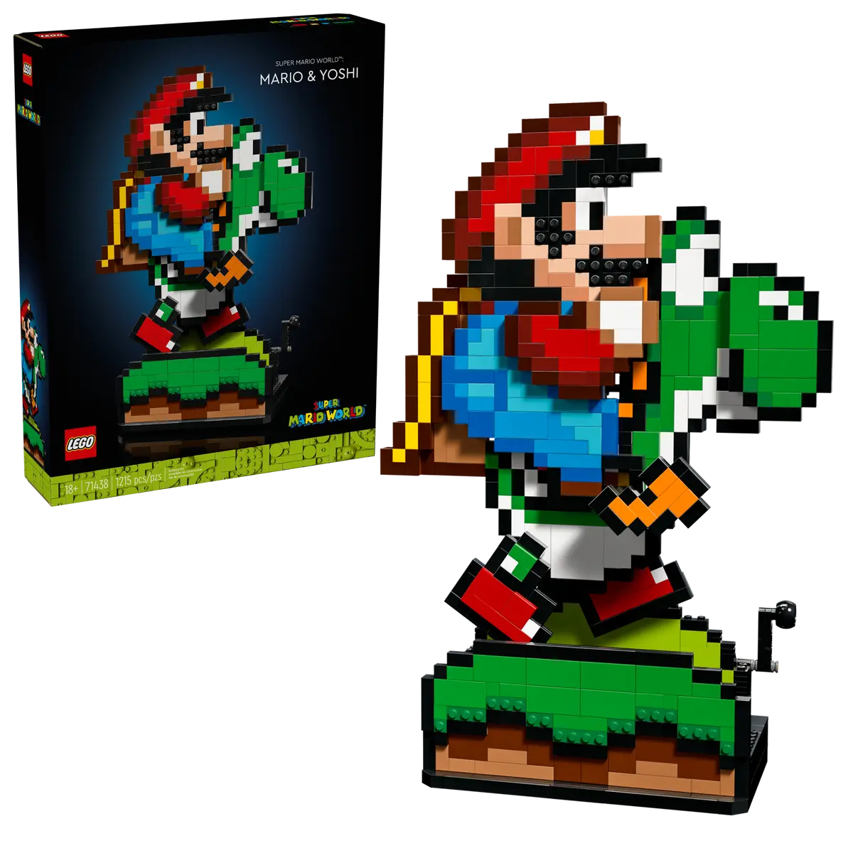 71438 LEGO Super Mario - Super Mario World™: Mario e Yoshi