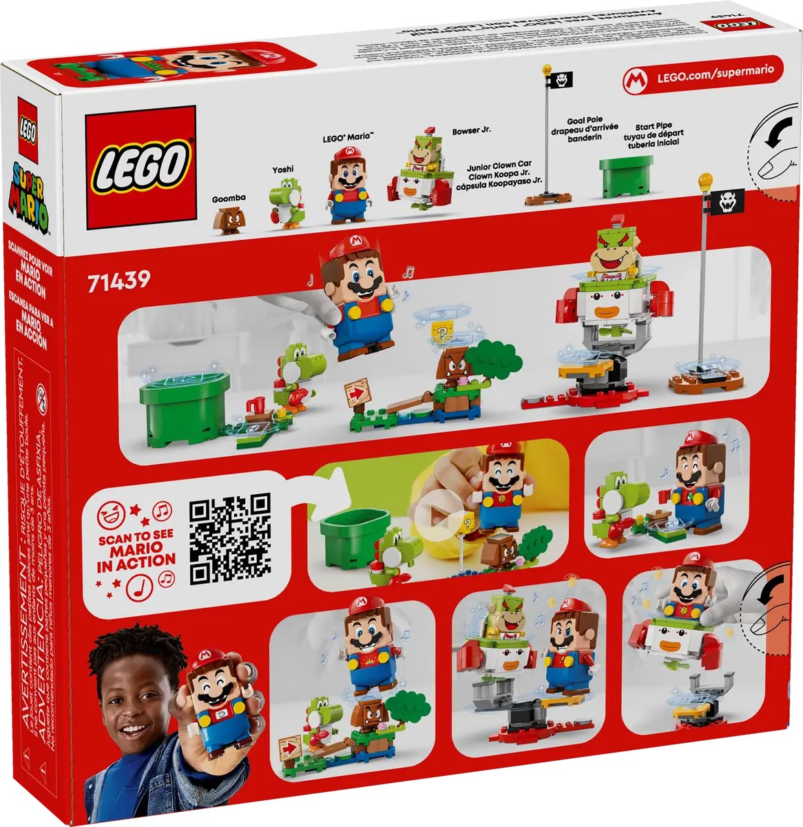71439 LEGO Super Mario - Avventure di LEGO® Mario™ interattivo