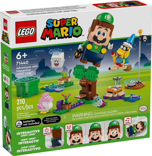 71440 LEGO Super Mario - Avventure di LEGO® Luigi™ interattivo