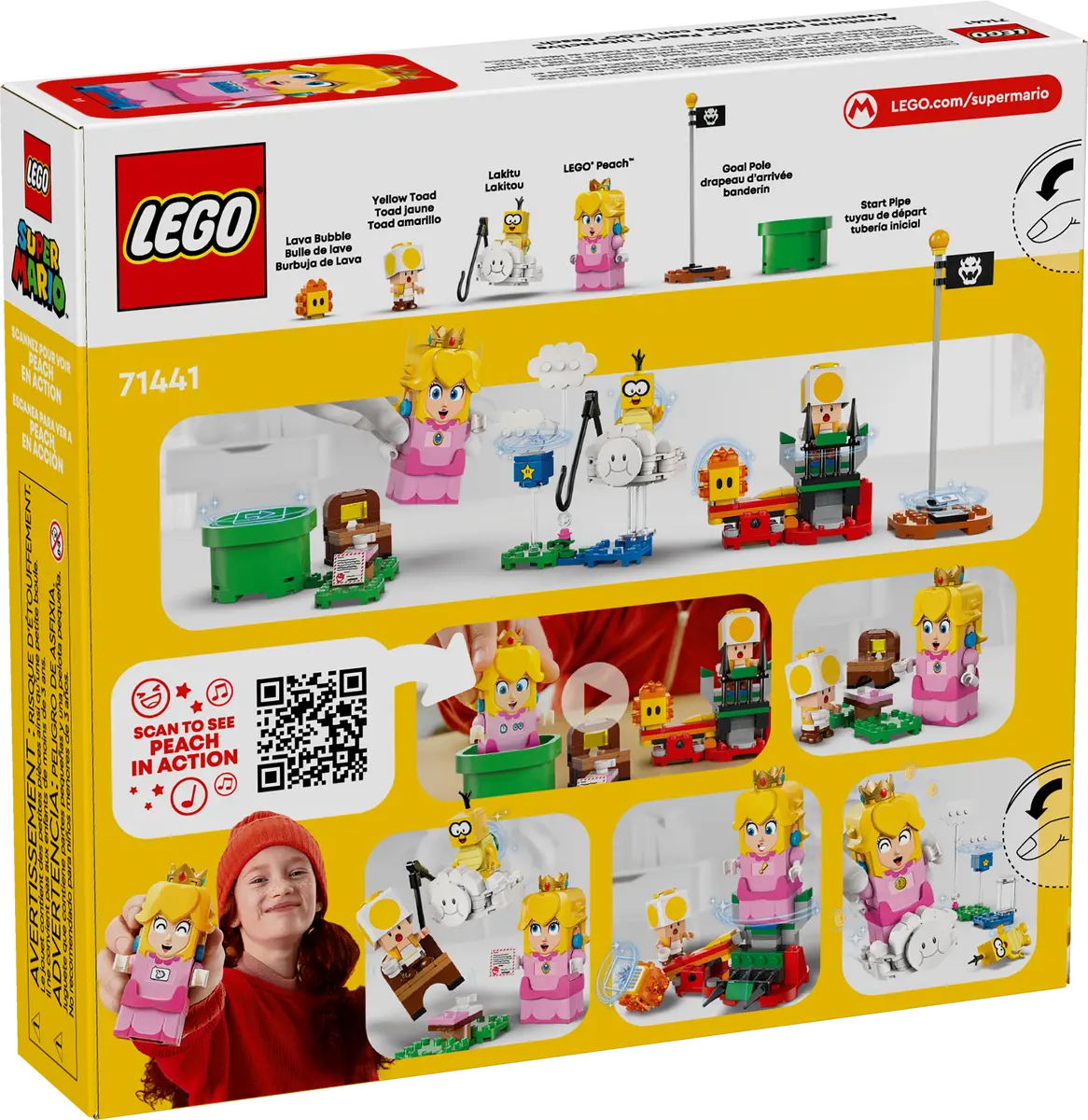 71441 LEGO Super Mario - Avventure di LEGO® Peach™ interattiva