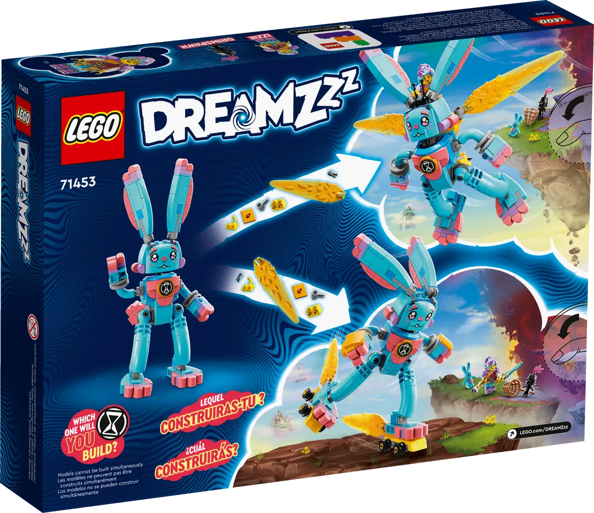 71453 LEGO Dreamzzz™ – Izzie e il coniglio Bunchu
