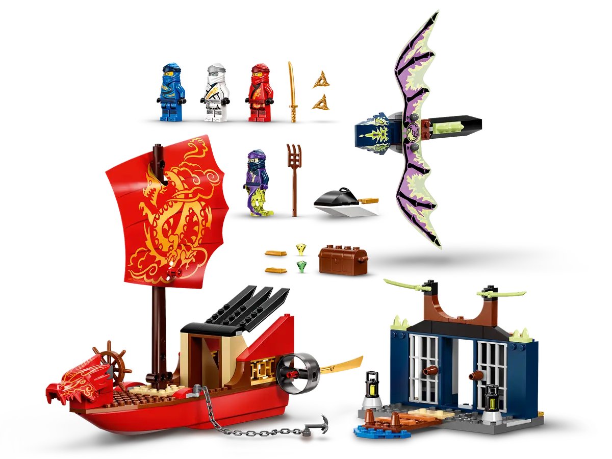 71749 LEGO Ninjago - Il Volo Finale del Vascello del Destino
