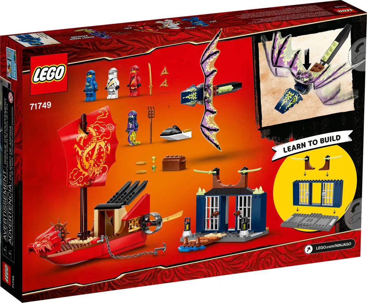 71749 LEGO Ninjago - Il Volo Finale del Vascello del Destino