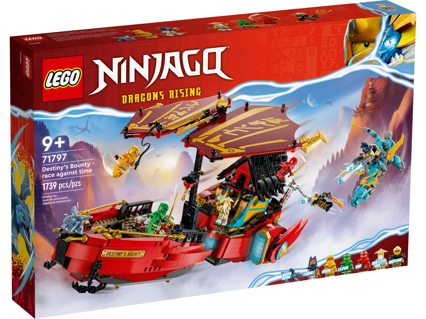 71797 LEGO Ninjago - Il Vascello del Destino - corsa contro il tempo