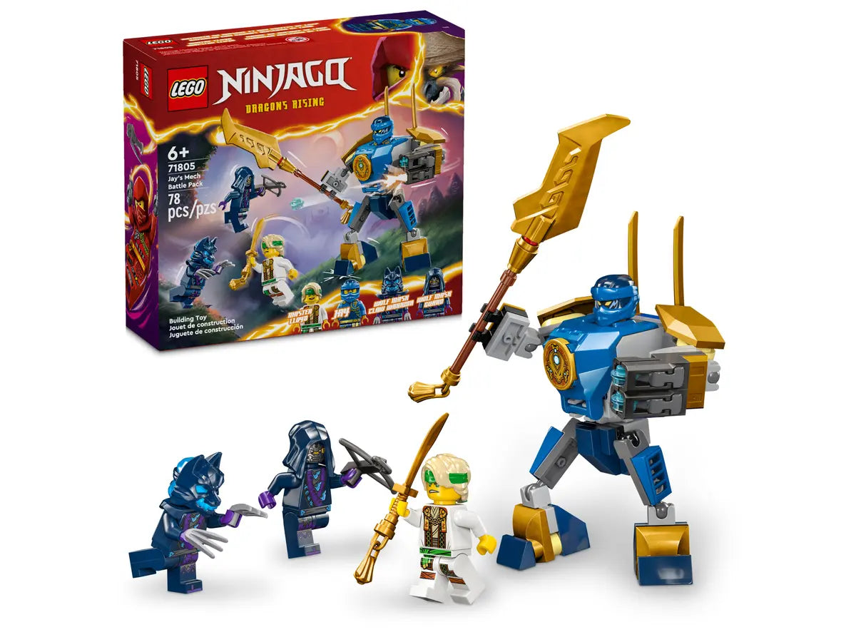 71805 LEGO Ninjago - Pack Mech da battaglia di Jay