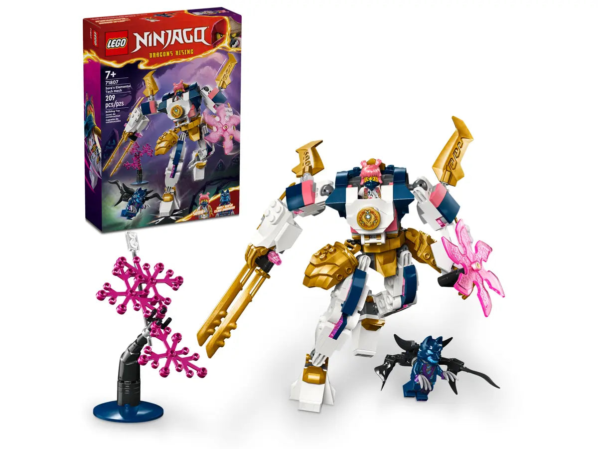 71807 LEGO Ninjago - Mech elemento Tech di Sora