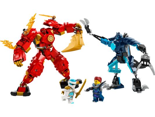 71808 LEGO Ninjago - Mech elemento Fuoco di Kai