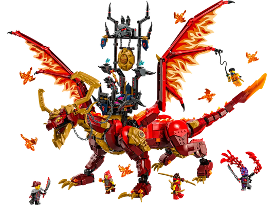 DISPONIBILE DA GIUGNO 2024 - 71822 LEGO Ninjago - Drago-Sorgente del Movimento