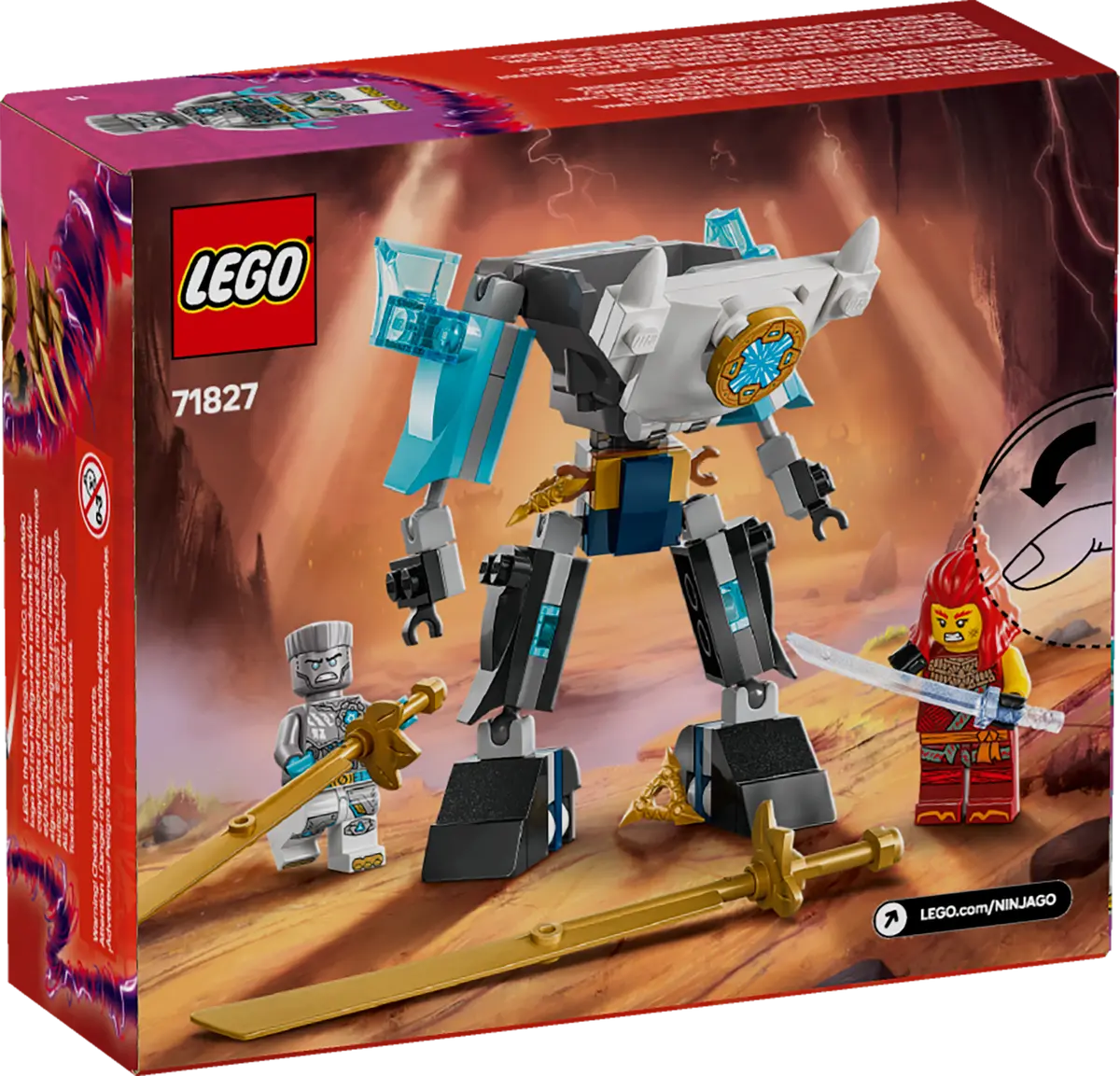 71827 LEGO Ninjago - Mech da battaglia di Zane