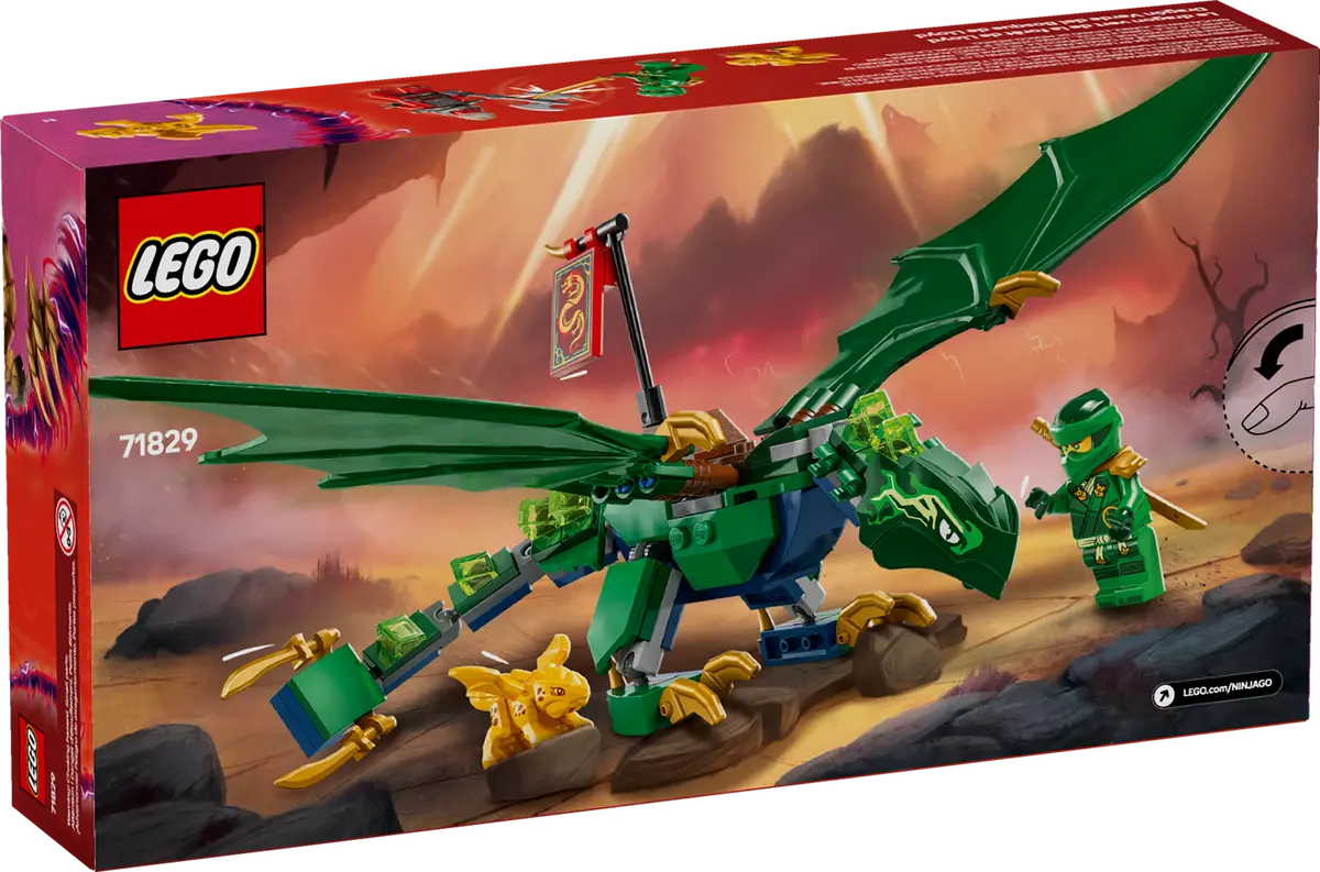 71829 LEGO Ninjago - Drago della foresta verde di Lloyd