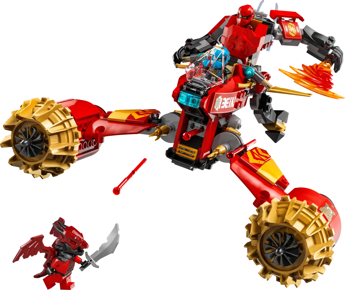 71830 LEGO Ninjago - Mech Storm Rider di Kai