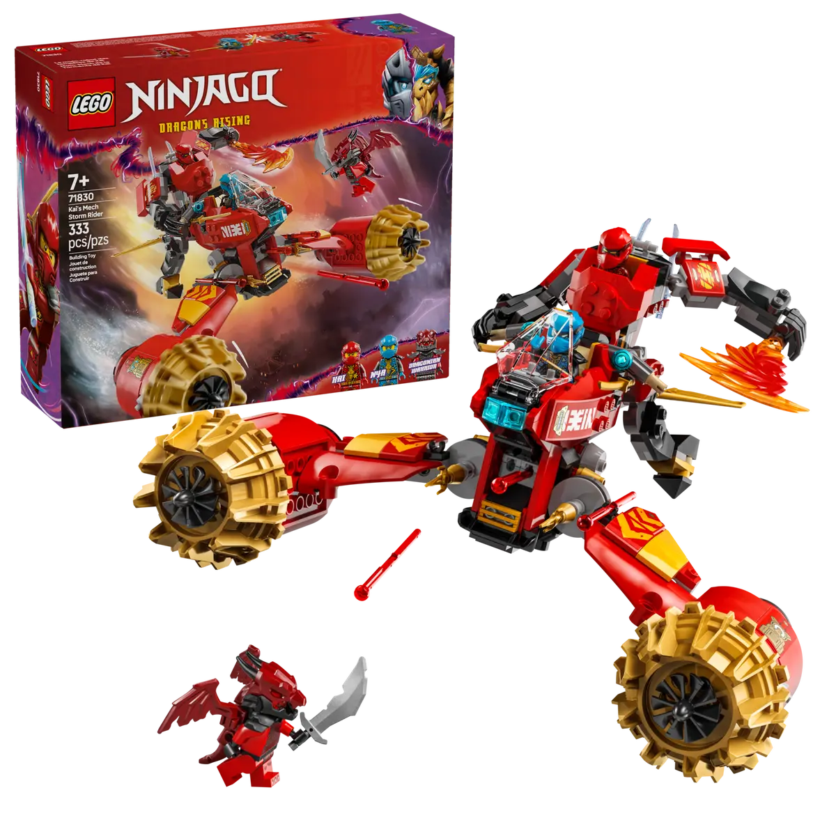 71830 LEGO Ninjago - Mech Storm Rider di Kai
