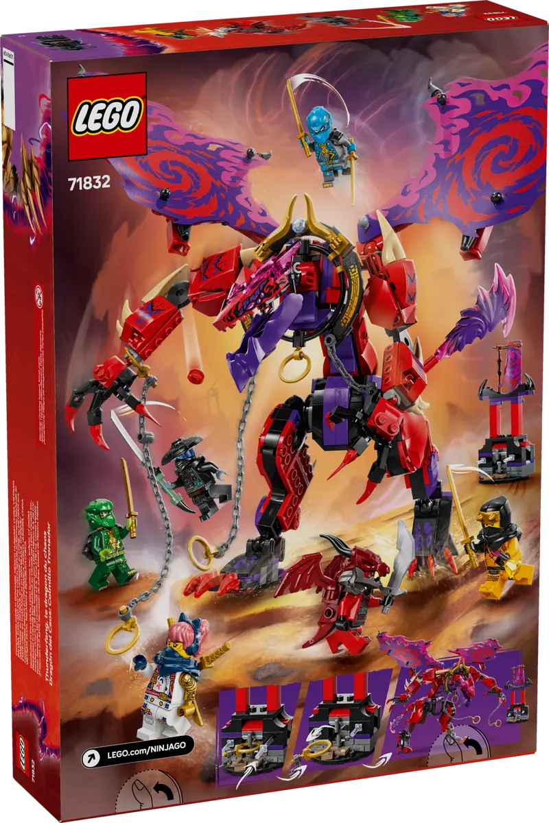 71832 LEGO Ninjago - Thunderfang, il Drago del Caos