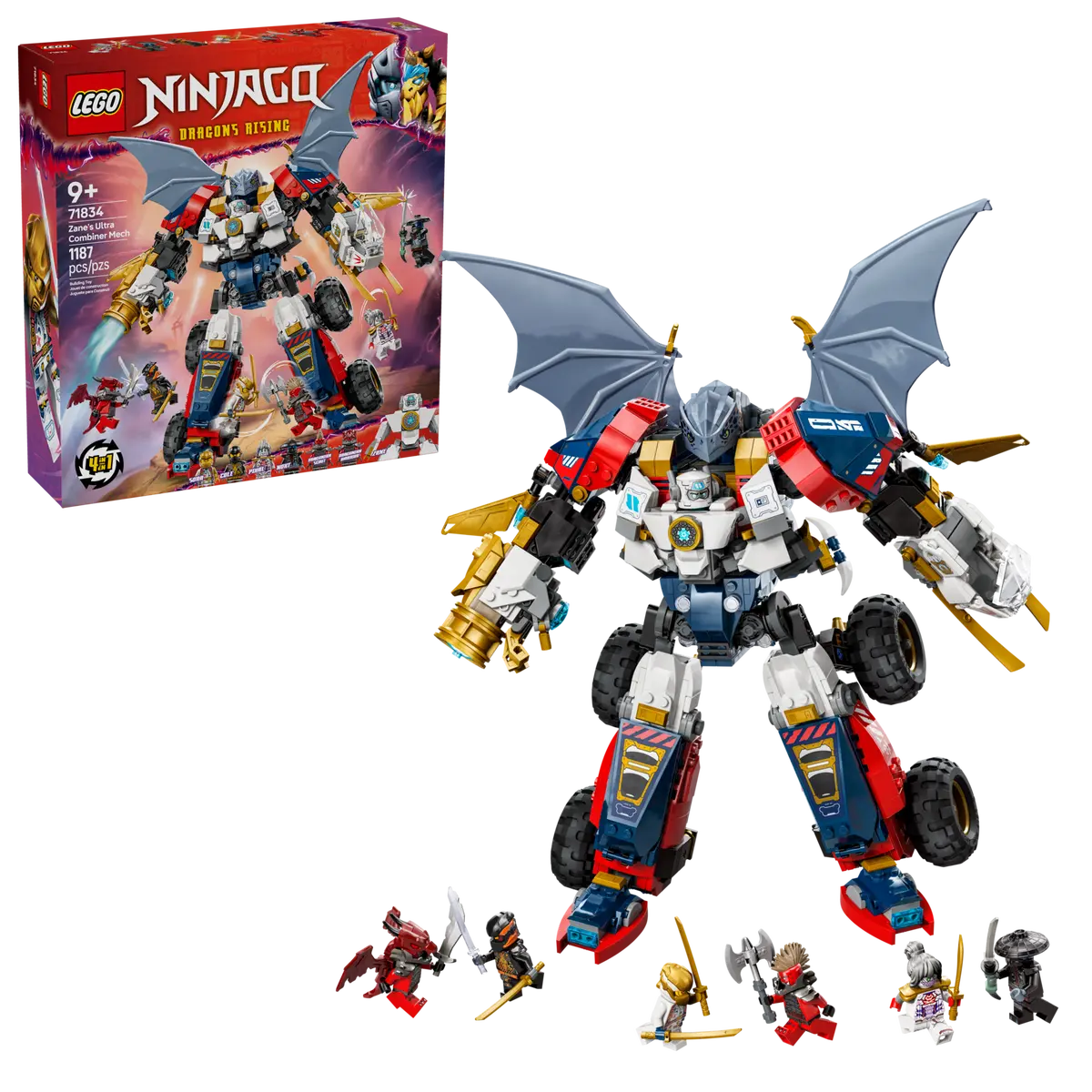71834 LEGO Ninjago - Mech Ultra Combinatore di Zane