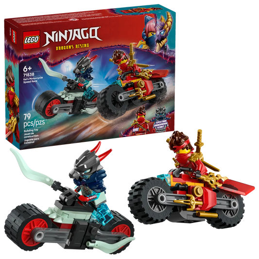 71838 LEGO Ninjago - Gara di velocità sulla moto di Kai