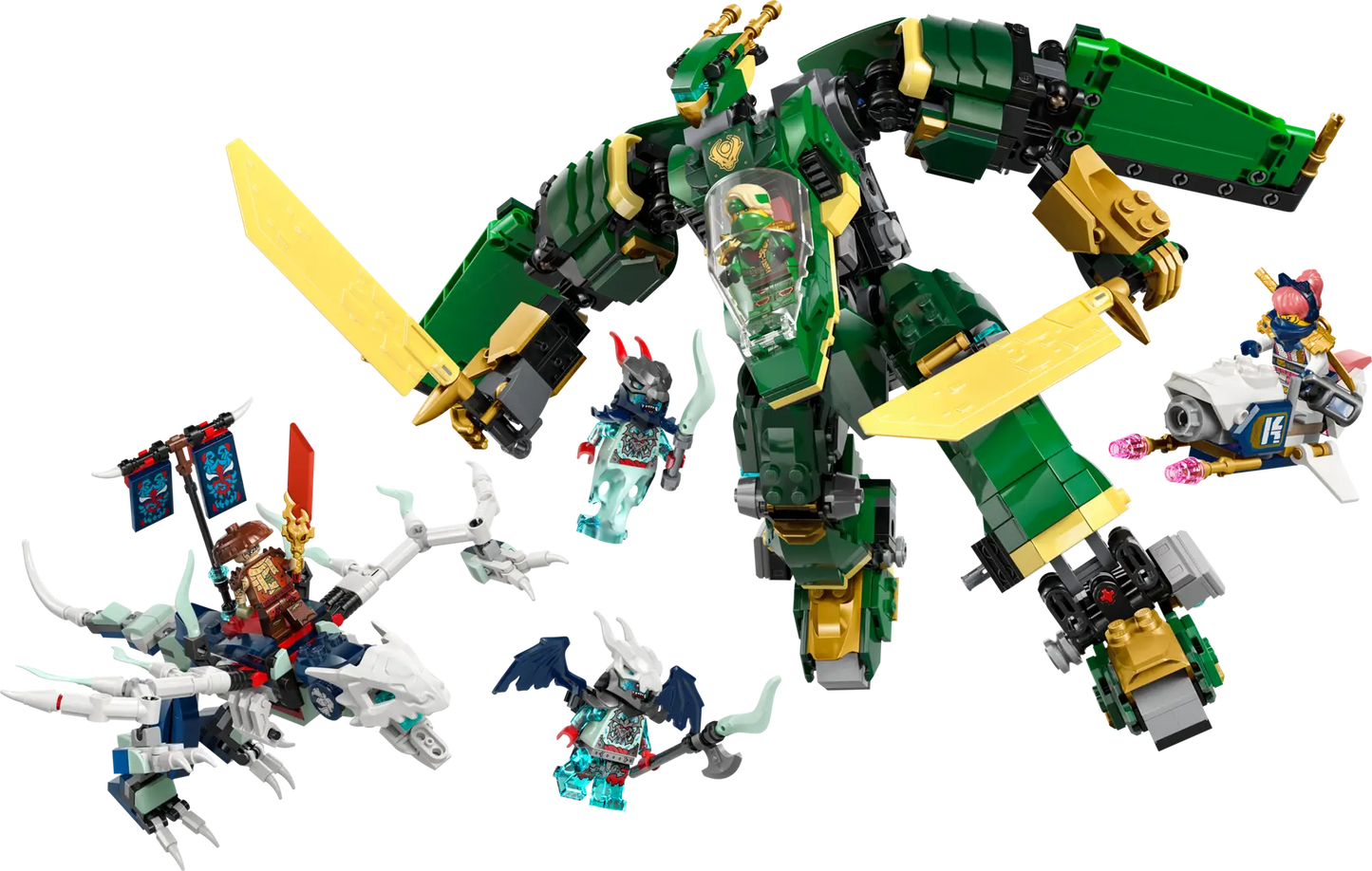 71845 LEGO Ninjago - Jet Mech di Lloyd