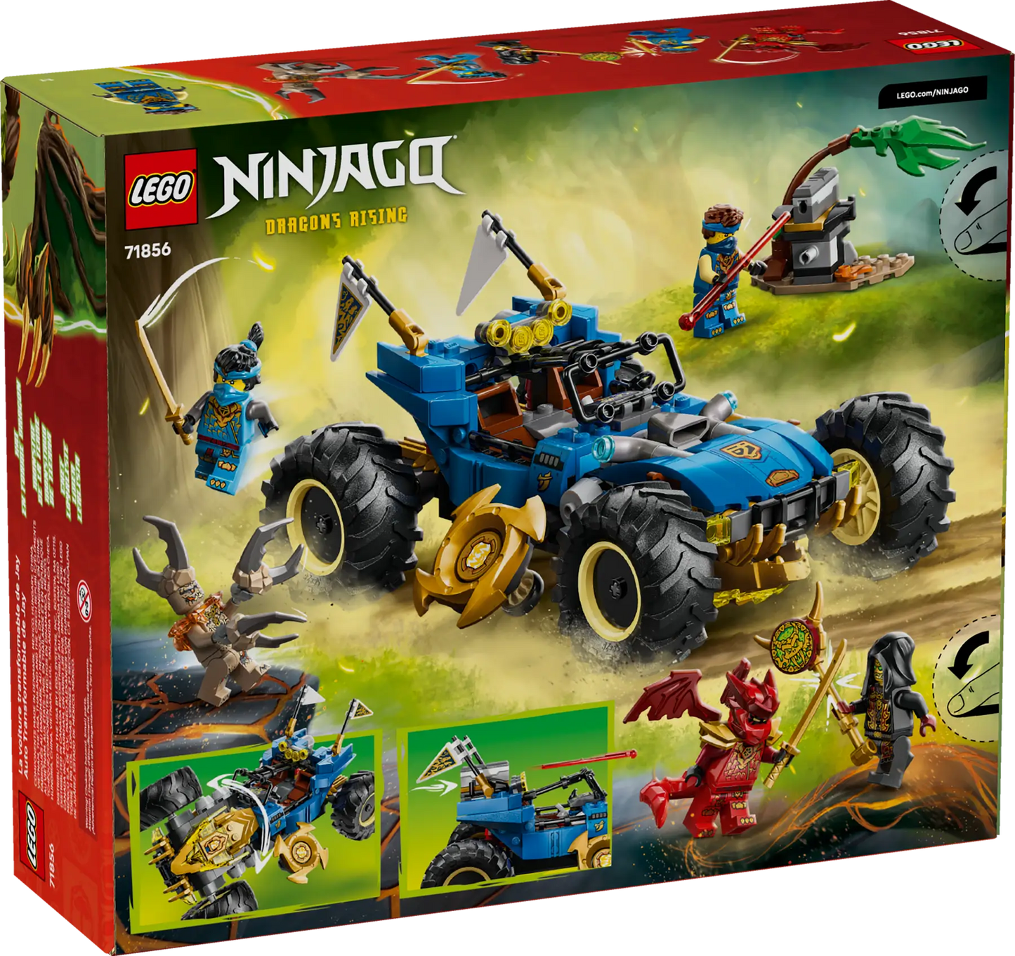71856 LEGO Ninjago - Auto mutaforma di Jay