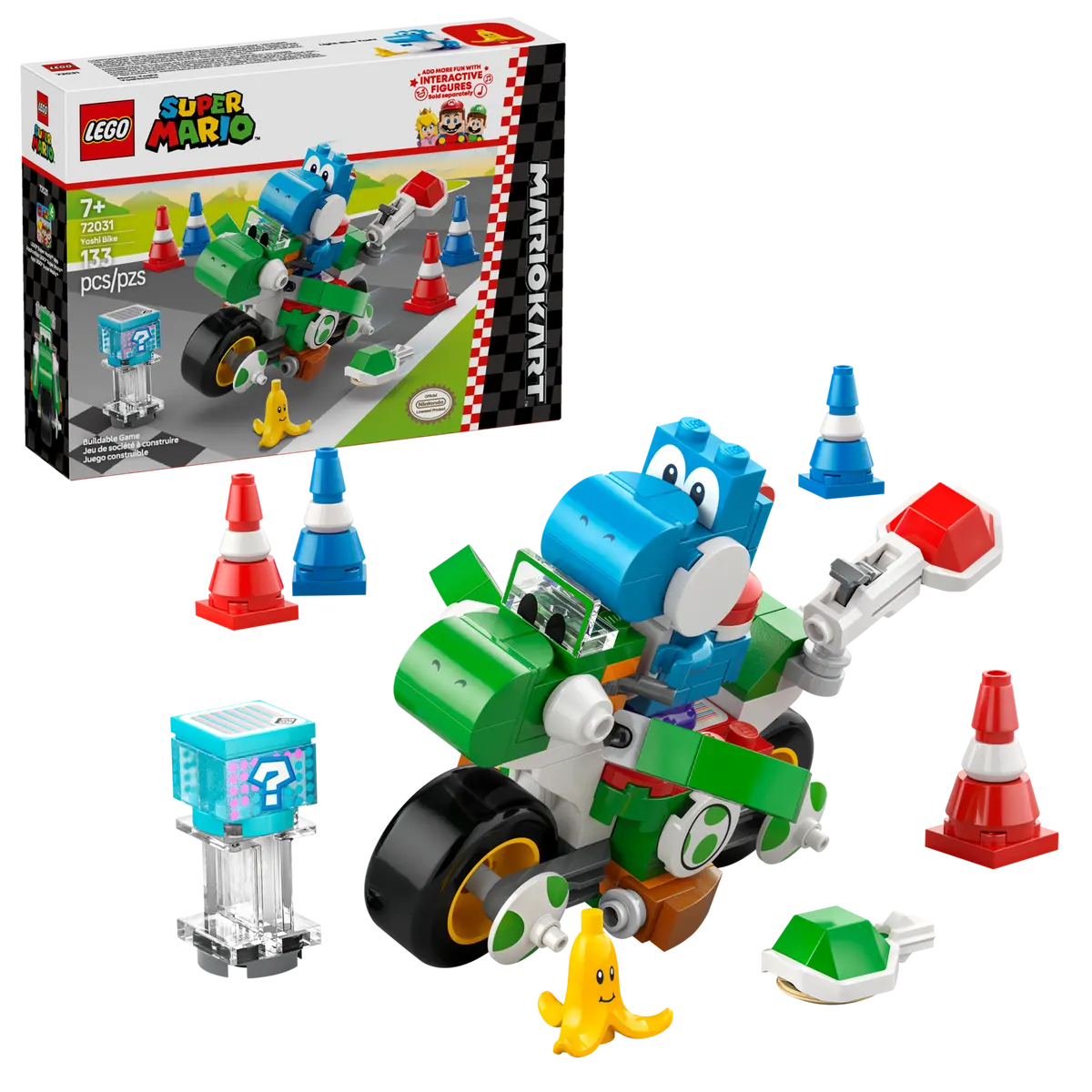 72031 LEGO Super Mario - Mario Kart™: Moto Yoshi