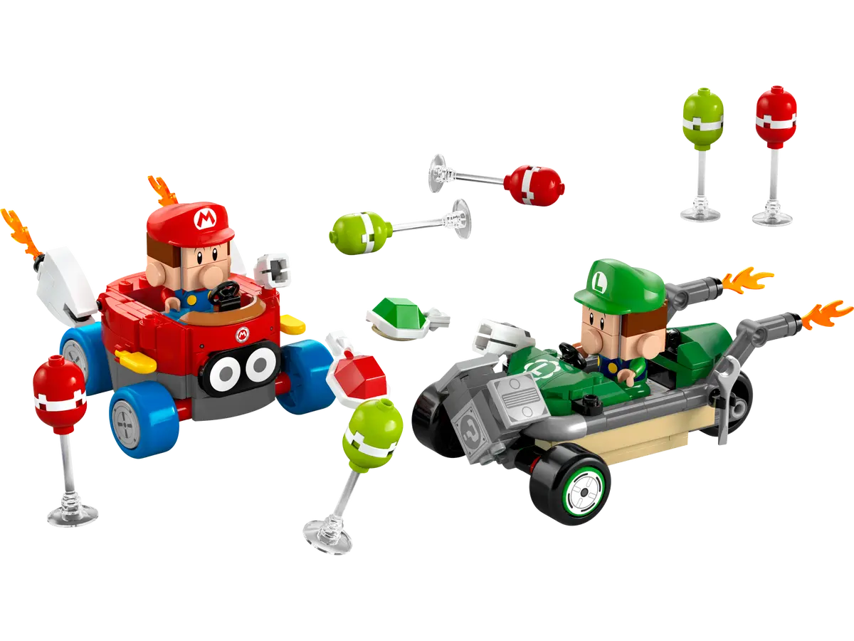 72034 LEGO Super Mario - Mario Kart™: Baby Mario vs Baby Luigi