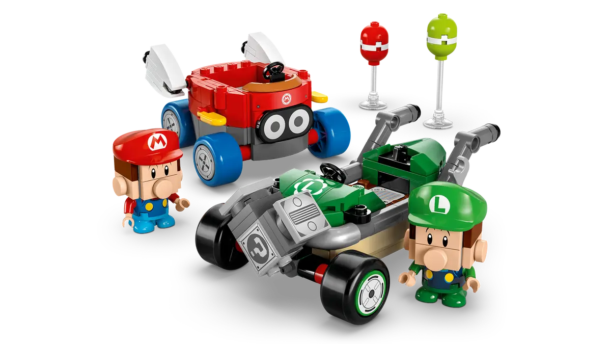 72034 LEGO Super Mario - Mario Kart™: Baby Mario vs Baby Luigi
