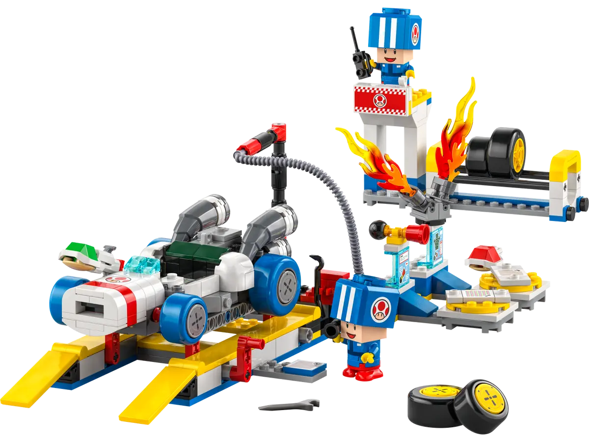 72035 LEGO Super Mario - Mario Kart™: Officina di Toad