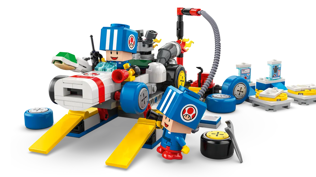 72035 LEGO Super Mario - Mario Kart™: Officina di Toad