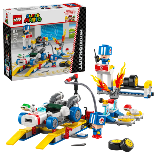 72035 LEGO Super Mario - Mario Kart™: Officina di Toad