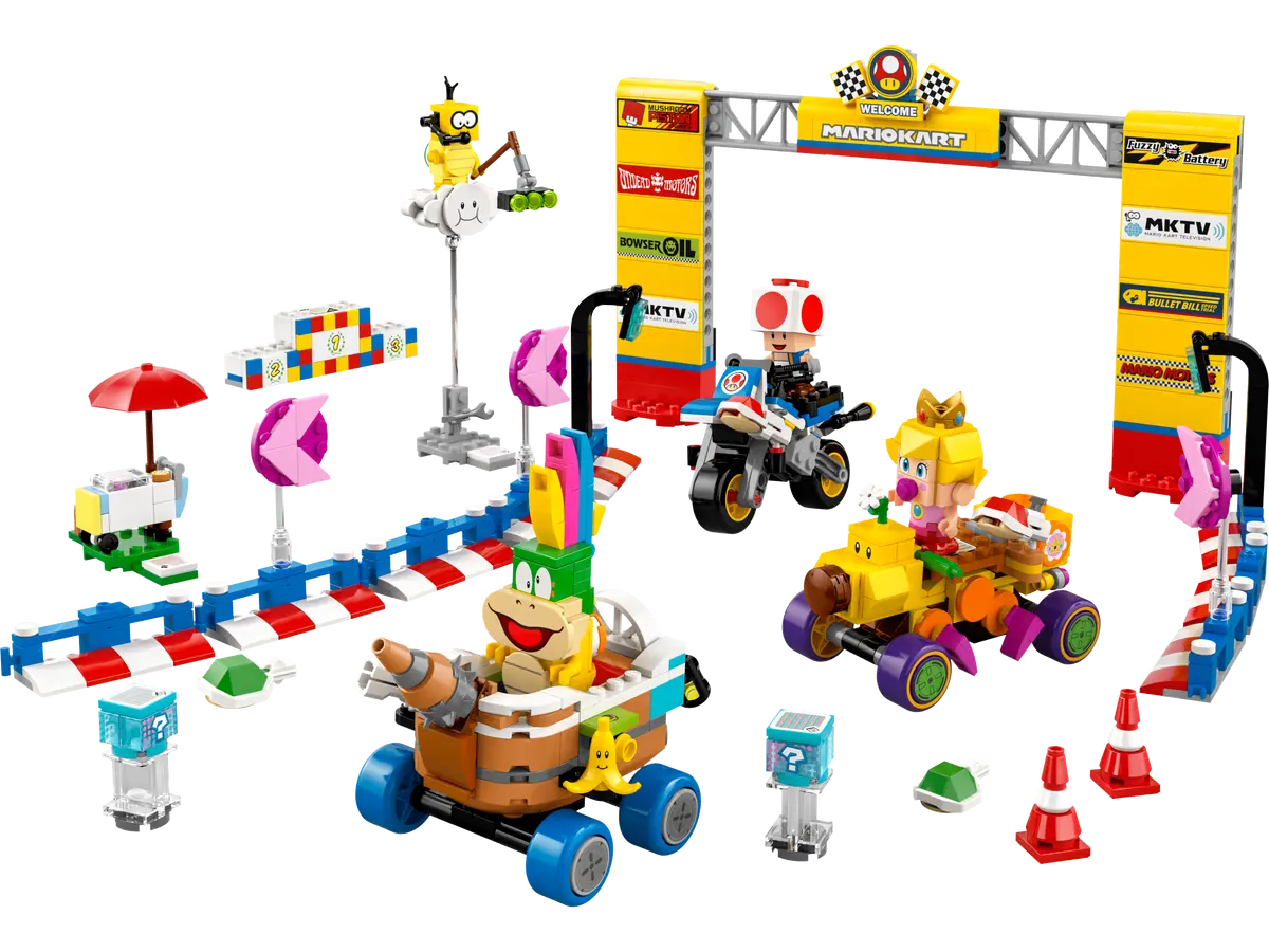 72036 LEGO Super Mario - Mario Kart™: Pack Baby Peach e Gran Premio