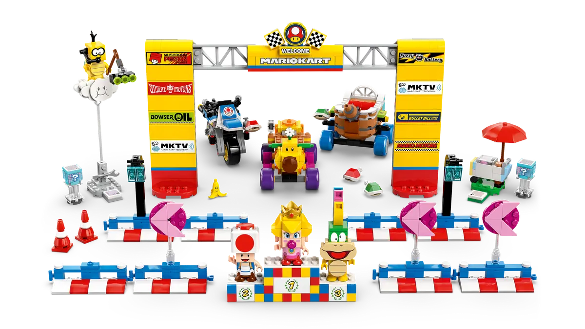 72036 LEGO Super Mario - Mario Kart™: Pack Baby Peach e Gran Premio