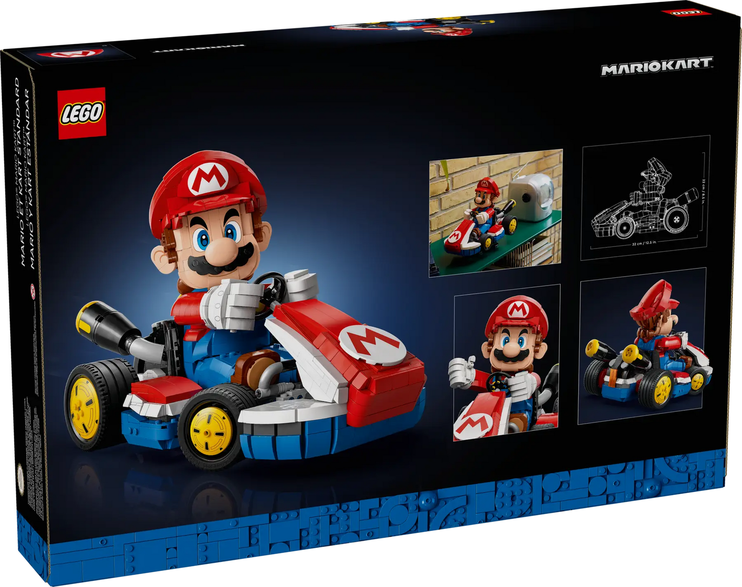DISPONIBILE DA LUGLIO 2025 - 72037 LEGO Super Mario - Mario Kart™: Mario e Kart standard