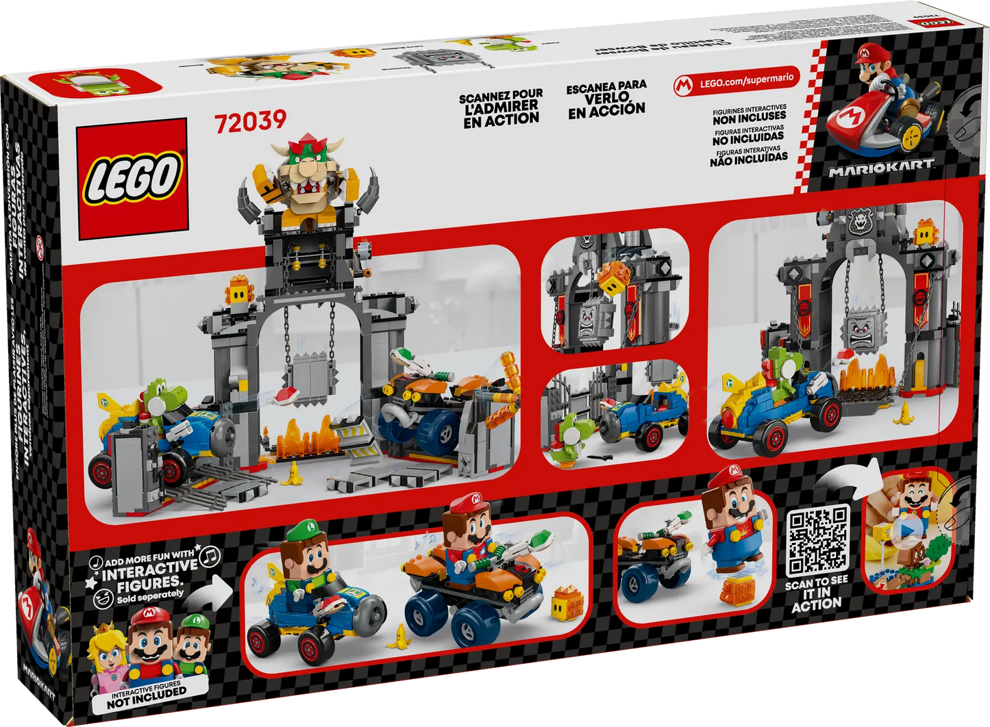 72039 LEGO Super Mario - Mario Kart™ – Castello di Bowser