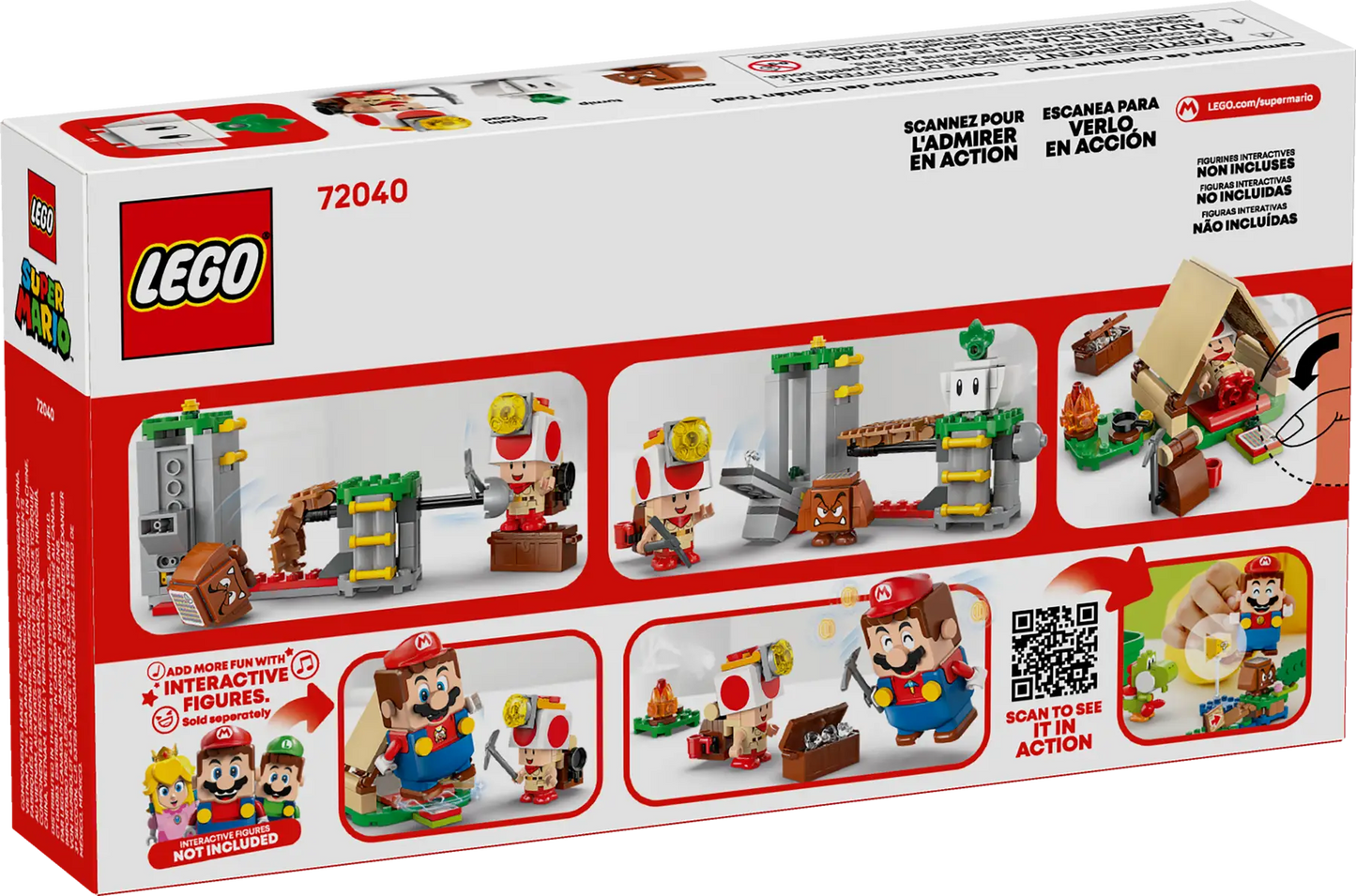 72040 LEGO Super Mario - In campeggio con Capitan Toad