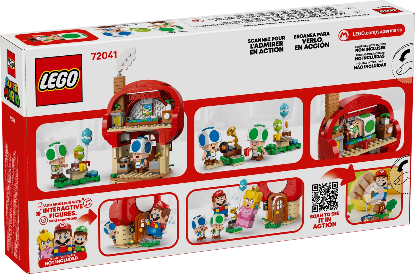 72041 LEGO Super Mario - Festa a casa di Toad