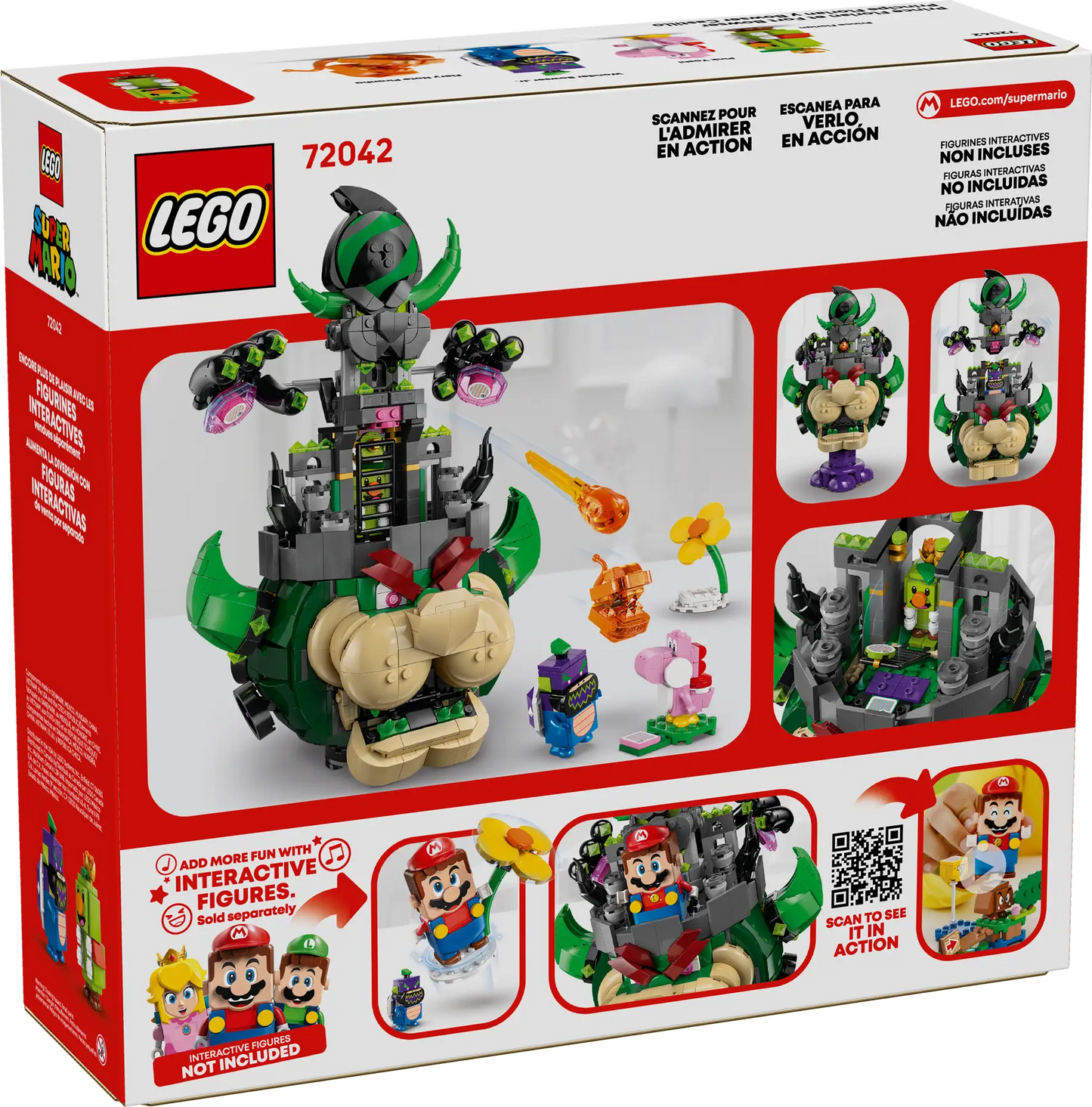 72042 LEGO Super Mario - Principe Florian e Bowser castello
