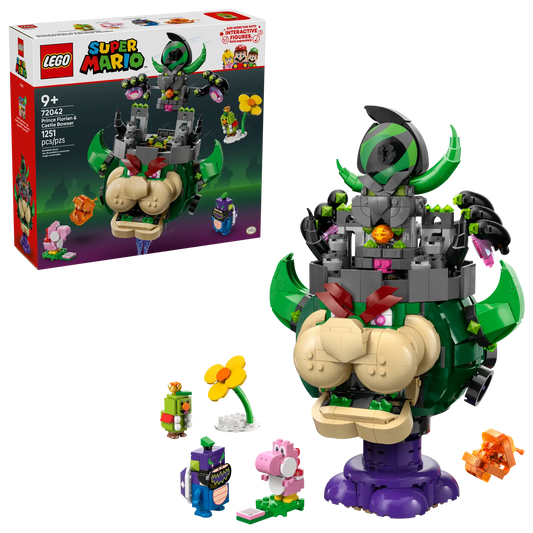 72042 LEGO Super Mario - Principe Florian e Bowser castello