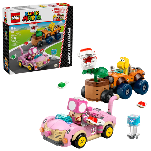 72044 LEGO Super Mario - Mario Kart™ – All'inseguimento della Pianta Piranha potenziata