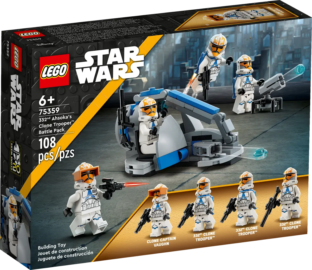 75359 LEGO Star Wars - Battle Pack Clone Trooper™ della 332a compagnia di Ahsoka