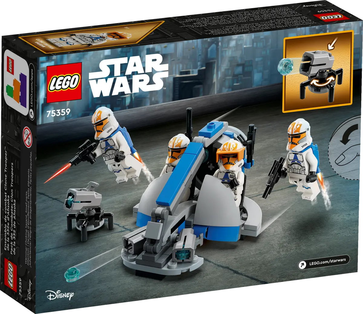 75359 LEGO Star Wars - Battle Pack Clone Trooper™ della 332a compagnia di Ahsoka