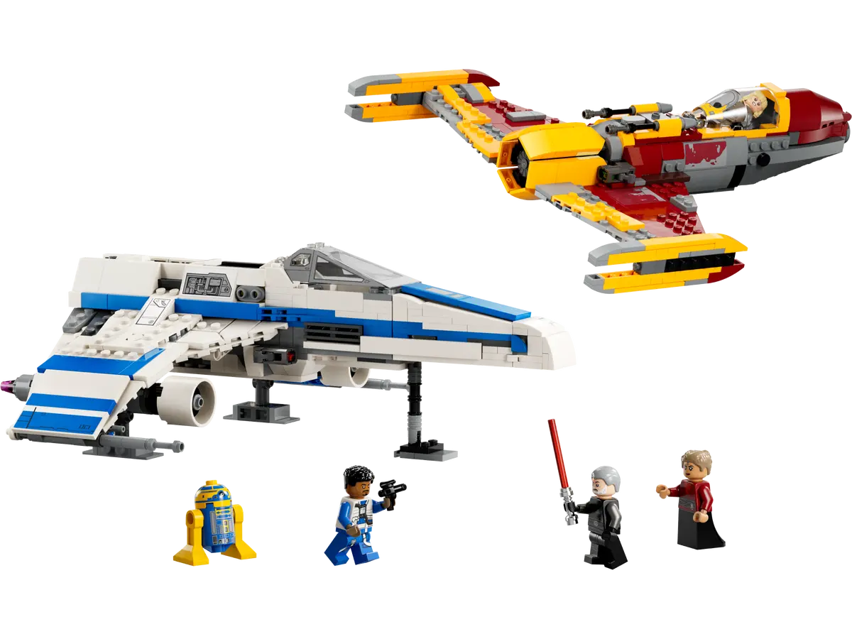75364 LEGO Star Wars - E-Wing™ della Nuova Repubblica vs. Starfighter™ di Shin Hati