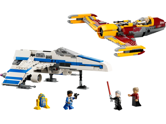 75364 LEGO Star Wars - E-Wing™ della Nuova Repubblica vs. Starfighter™ di Shin Hati