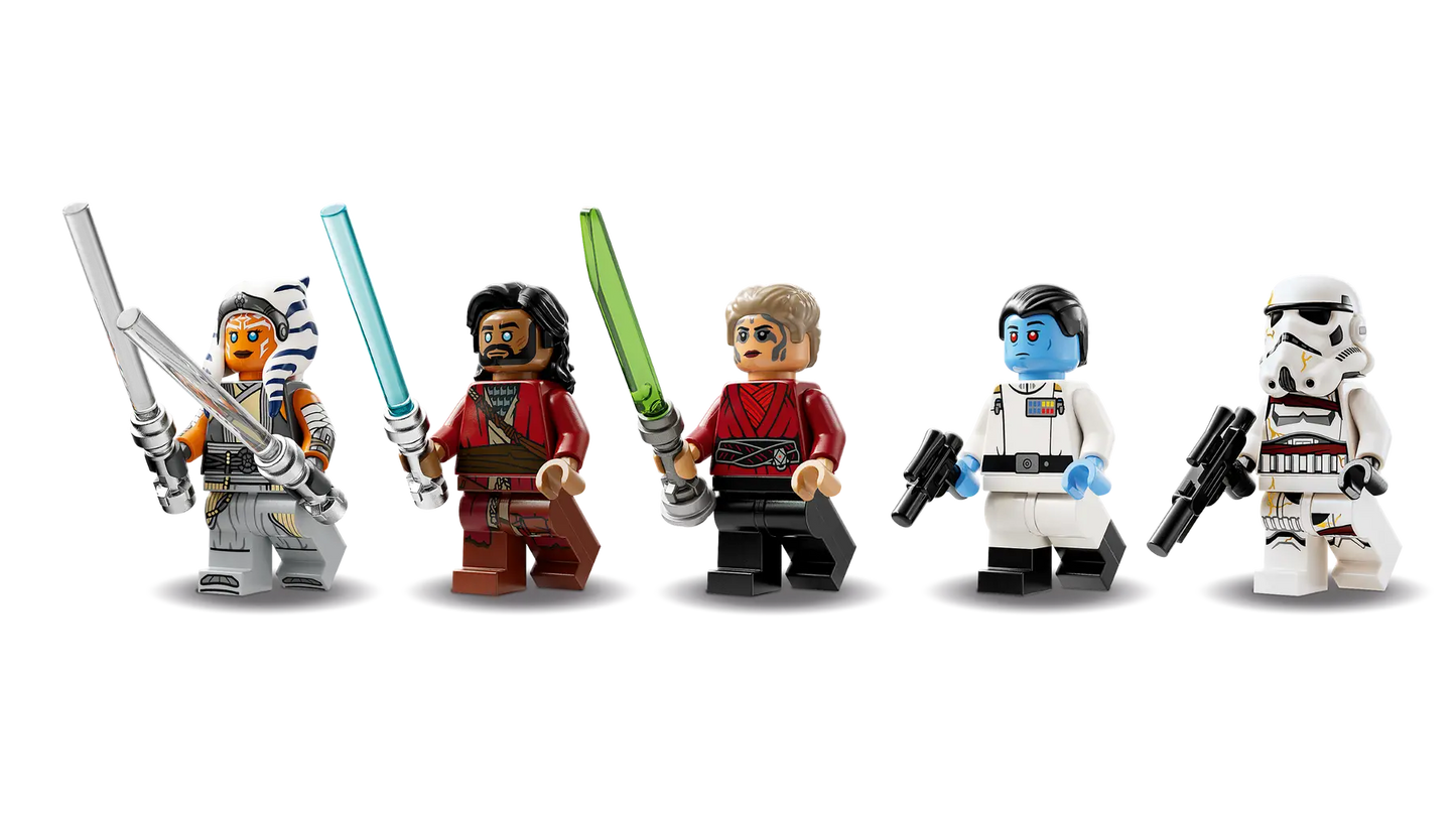 75385 ESCLUSIVA LEGO Star Wars - Gioco creativo - Duello su Peridea di Ahsoka Tano