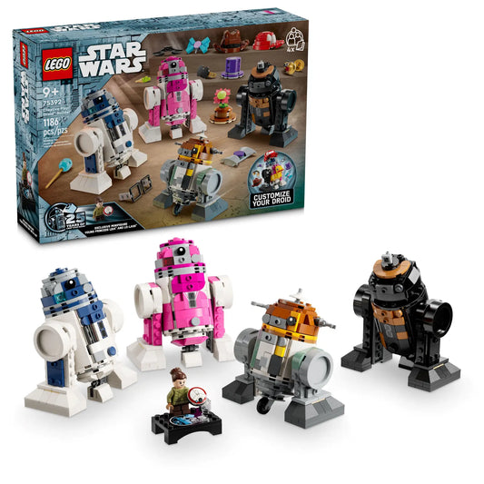 75392 ESCLUSIVA LEGO Star Wars - Gioco creativo - Costruisci un droide