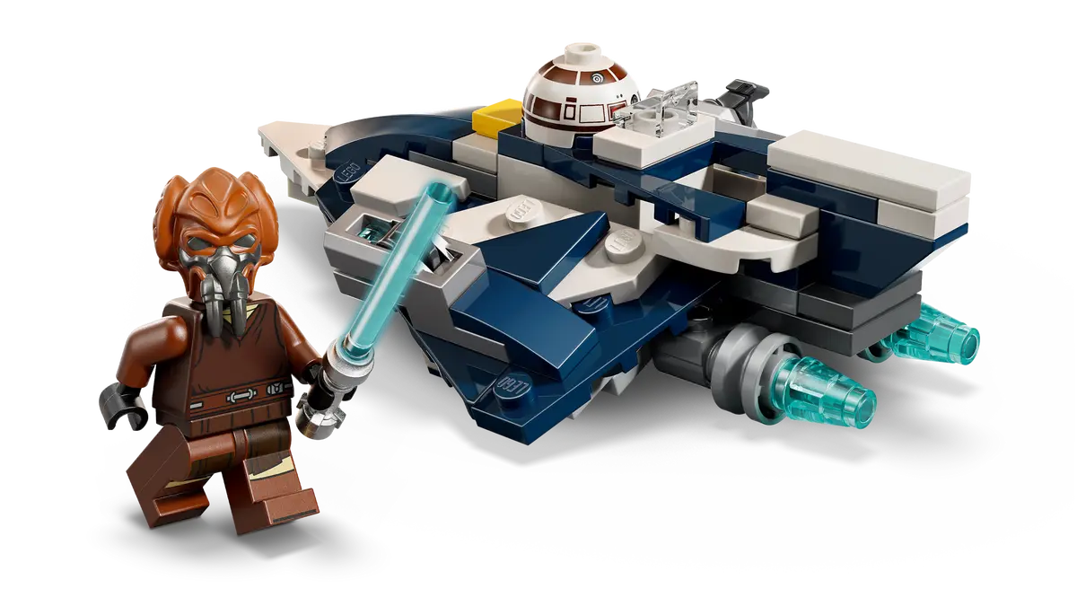 75400 LEGO Star Wars - Microfighter Jedi Starfighter di Plo Koon