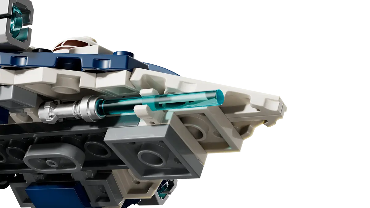 75400 LEGO Star Wars - Microfighter Jedi Starfighter di Plo Koon