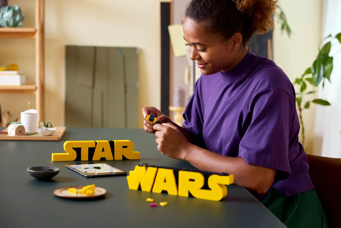 75407 LEGO Star Wars - Logo Star Wars™ in mattoncini
