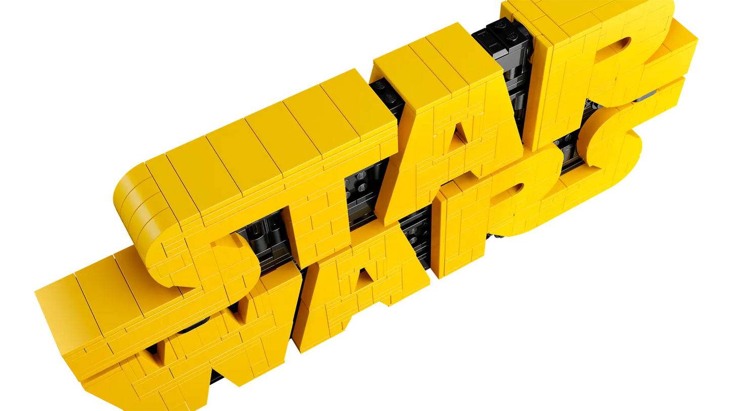 75407 LEGO Star Wars - Logo Star Wars™ in mattoncini
