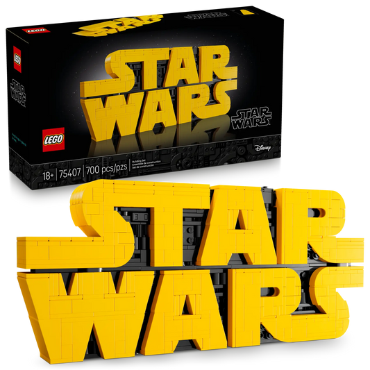 75407 LEGO Star Wars - Logo Star Wars™ in mattoncini