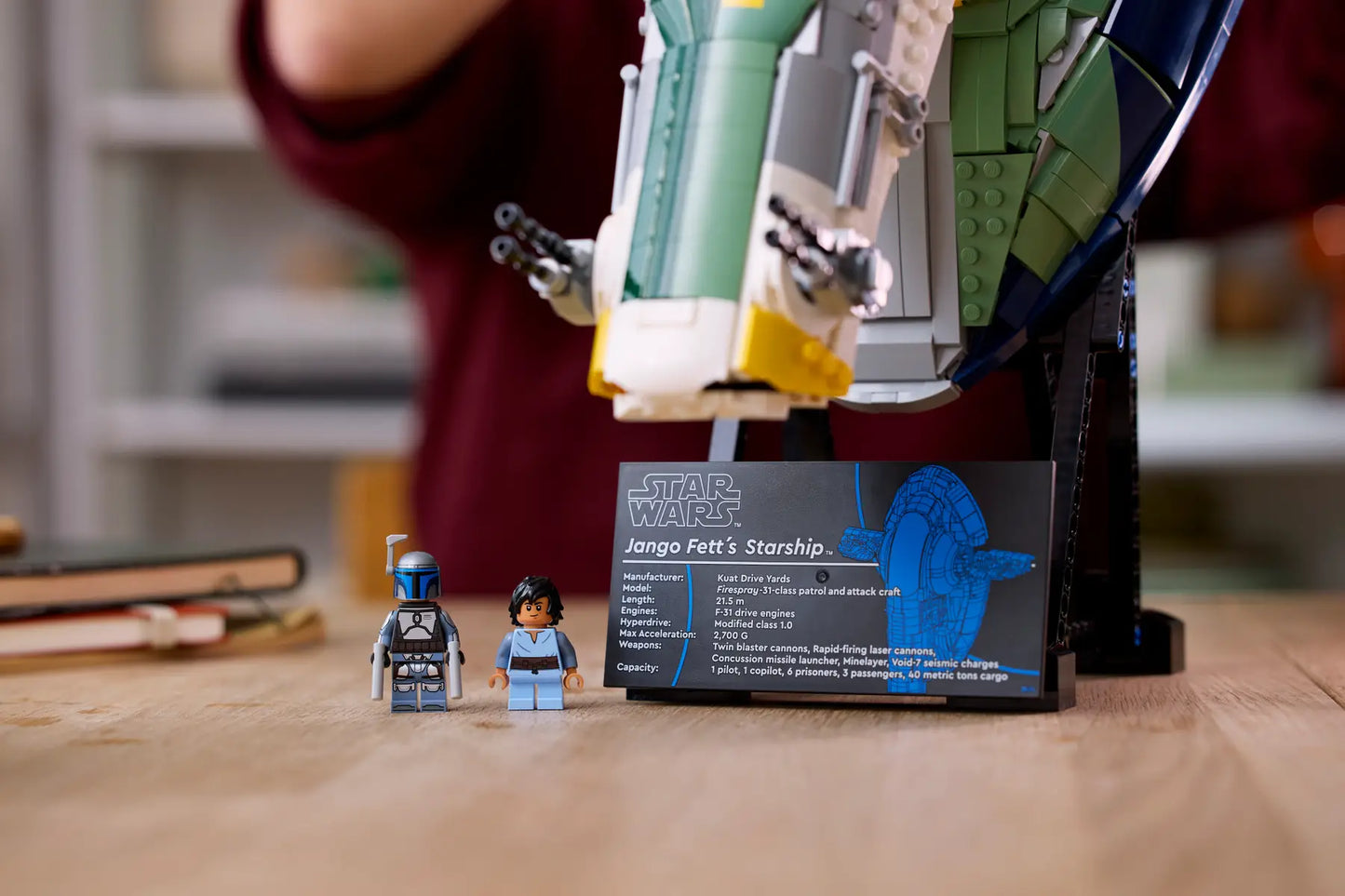 75409 ESCLUSIVA LEGO Star Wars - Astronave di classe Firespray di Jango Fett
