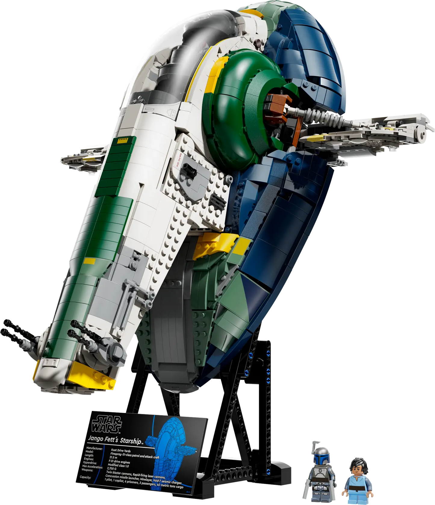75409 ESCLUSIVA LEGO Star Wars - Astronave di classe Firespray di Jango Fett